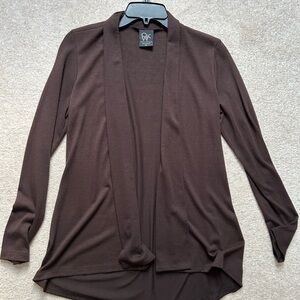 Brown Women's Cardigan Sweater